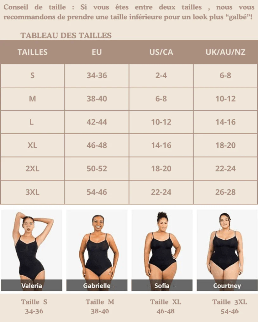 Shapewear - Body Culotte/String Ultra Gainant